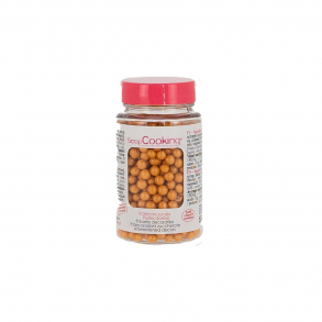 Décors perles dorees 55g - ScrapCooking