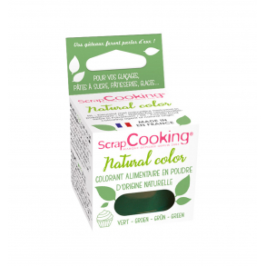 Colorant alimentaire vert 10g - ScrapCooking