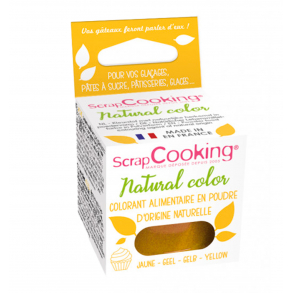 Colorant alimentaire jaune 10g - ScrapCooking