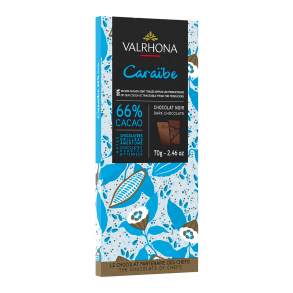 Tablette Caraibe 66% 70g - Valrhona