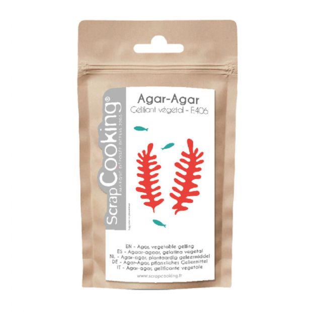 Agar-agar en Poudre 35g - Scrapcooking