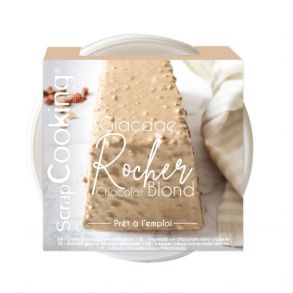 Glacage Rocher Choco Blond 400g - Scrapcooking