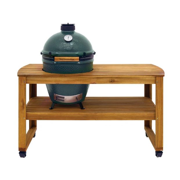 Large - ensemble egg + table eucalyptus (dim 150 x60 cm) - Big Green Egg