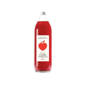 Jus de pomme framboise 100 cl - Bissardon