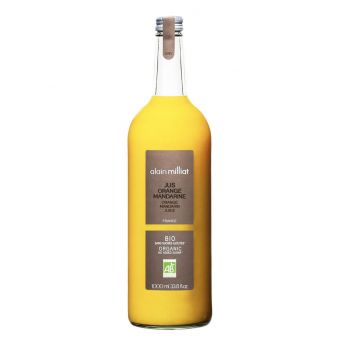 Jus d'orange mandarine bio 100 cl - Alain Milliat 