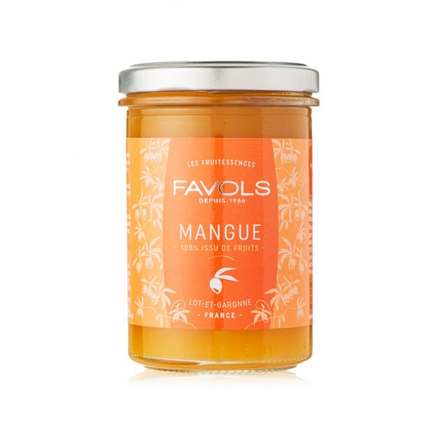 Confiture mangue 100% fruits 240g - Favols 