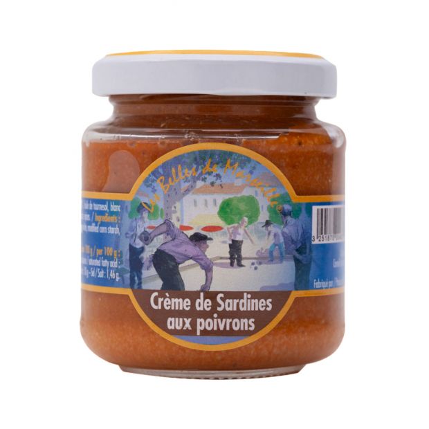 Crème de Sardines aux Poivrons 110 g - Ferrigno