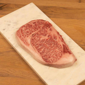 Faux-filet de Wagyu Kagoshima - en tranche