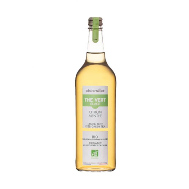 Thé Glacé Citron Menthe Bio 75 cl - Alain Milliat