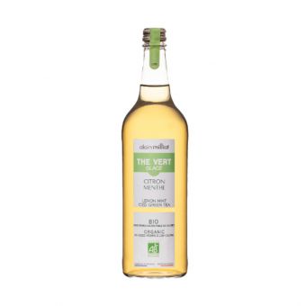 Thé Glacé Citron Menthe Bio 75 cl - Alain Milliat