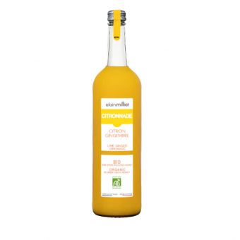 Citronnade Gingembre Bio 75 cl - Alain Milliat