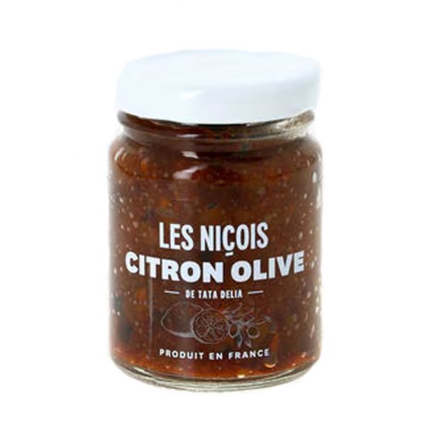 Citron Olive de Tata Delia 100 g - Les Niçois