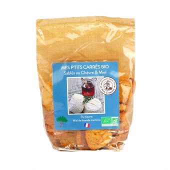 Sablés Chèvre Miel 100 g - Le Père Craquant