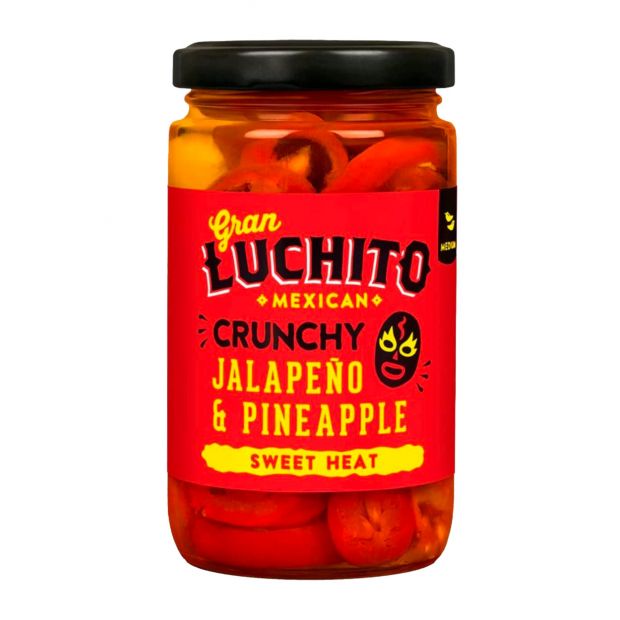 Piments Jalapeno Ananas 215 g - Gran Luchito