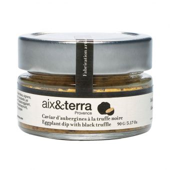 Caviar d'Aubergine à la Truffe Noire 100 g - Aix&Terra