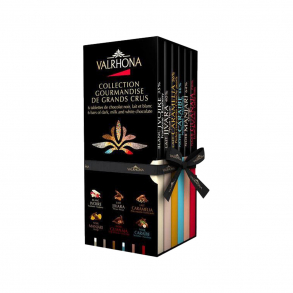 Coffret 6 tablettes collection gourmande 510g - Valrhona