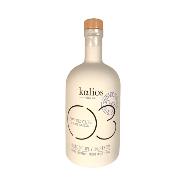 Bouteille huile d'olive 03 - Chef Chaignot Kalios